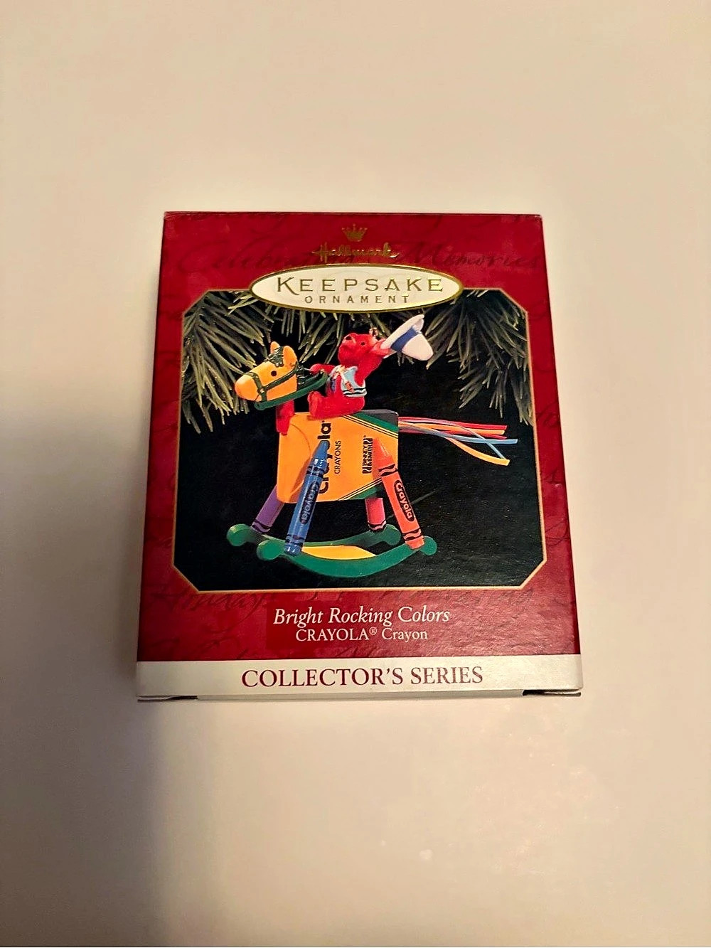 Hallmark Bright Rocking Colors Keepsake Ornament Collector's Series
